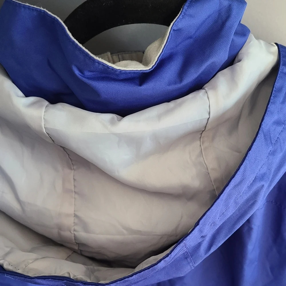 NWOT Eddie Bauer Women's Blue jacket weather edge waterproof sz.XL - Picture 4 of 15